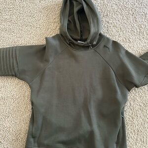 PUMA Woman’s Olive Green Hoodie